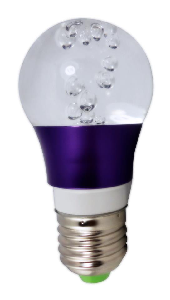 E27 3W 325LM RGB Light Crystal LED Bulb 1